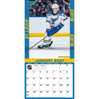 St. Louis Blues naptár NHL 2027 Wall