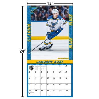 St. Louis Blues naptár NHL 2027 Wall
