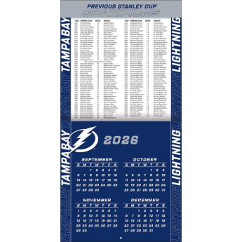 Tampa Bay Lightning naptár NHL 2027 Wall