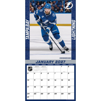Tampa Bay Lightning naptár NHL 2027 Wall