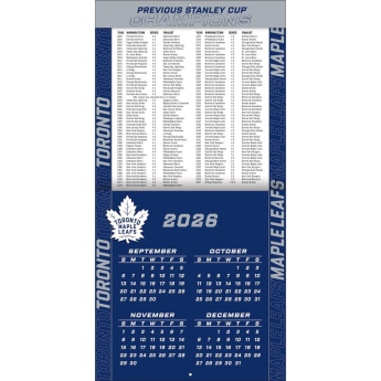 Toronto Maple Leafs naptár NHL 2027 Wall