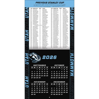 Utah Hockey Club naptár NHL 2027 Wall