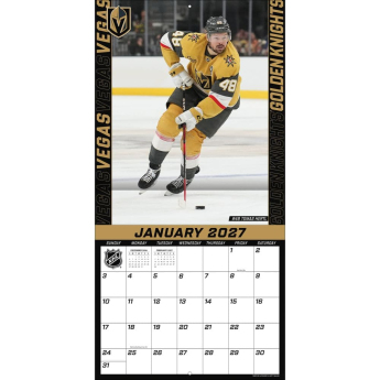 Vegas Golden Knights naptár NHL 2027 Wall