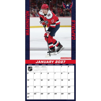 Washington Capitals naptár NHL 2027 Wall