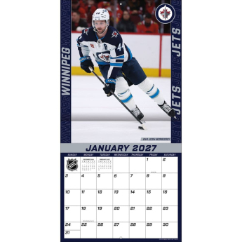 Winnipeg Jets naptár NHL 2027 Wall