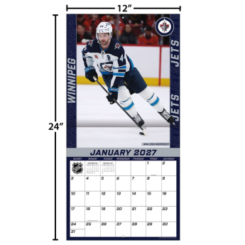 Winnipeg Jets naptár NHL 2027 Wall