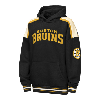 Boston Bruins gyerek kapucnis pulóver NHL Camaraderie Oversized Colorblock Fleece