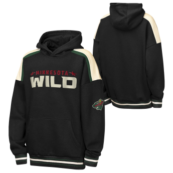 Minnesota Wild gyerek kapucnis pulóver NHL Camaraderie Oversized Colorblock Fleece