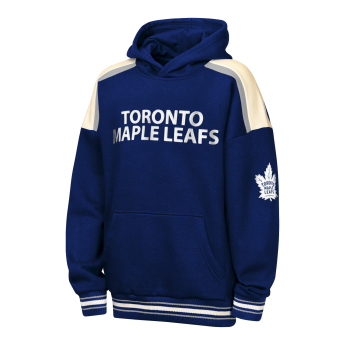 Toronto Maple Leafs gyerek kapucnis pulóver NHL Camaraderie Oversized Colorblock Fleece