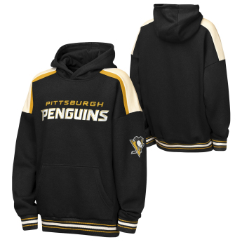 Pittsburgh Penguins gyerek pulóver NHL Camaraderie Oversized Colorblock Fleece