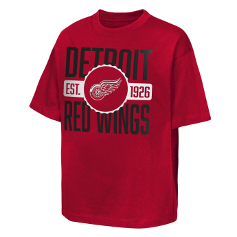 Detroit Red Wings gyerek póló NHL Shot Speed Short Sleeve Elevated