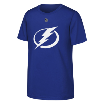 Toronto Maple Leafs gyerek póló Nikita Kucherov #86 NHL Flat Name & Number Short Sleeve Cotton