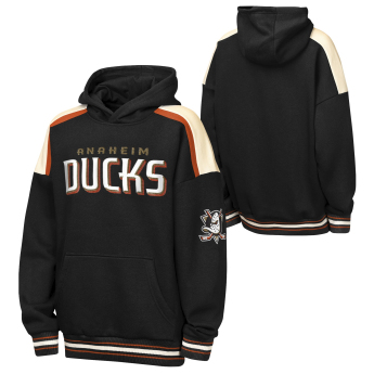 Anaheim Ducks gyerek kapucnis pulóver NHL Camaraderie Oversized Colorblock Fleece