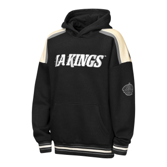 Los Angeles Kings gyerek kapucnis kabát NHL Camaraderie Oversized Colorblock Fleece