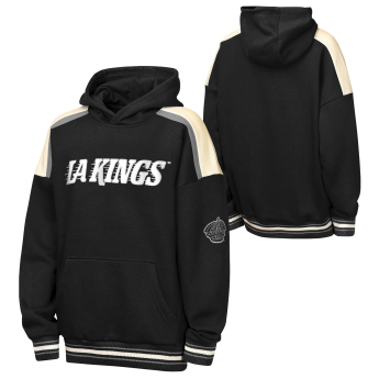 Los Angeles Kings gyerek kapucnis kabát NHL Camaraderie Oversized Colorblock Fleece