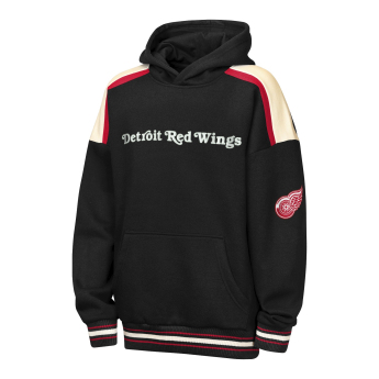 Detroit Red Wings gyerek kapucnis pulóver NHL Camaraderie Oversized Colorblock Fleece