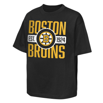 Boston Bruins gyerek póló NHL Shot Speed Short Sleeve Elevated
