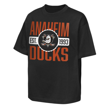 Anaheim Ducks gyerek póló NHL Shot Speed Short Sleeve Elevated