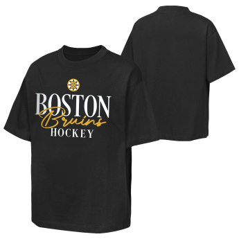 Boston Bruins gyerek póló NHL Overtime Winner Short Sleeve Elevated