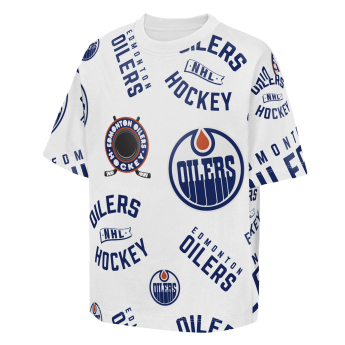 Edmonton Oilers gyerek póló NHL Unstoppable All Over Print Short Sleeve Elevated