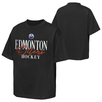 Edmonton Oilers gyerek póló NHL Overtime Winner Short Sleeve Elevated