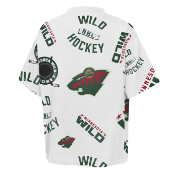 Minnesota Wild gyerek póló NHL Unstoppable All Over Print Short Sleeve Elevated