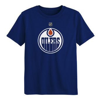 Edmonton Oilers gyerek póló NHL Primary Logo Short Sleeve