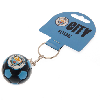 Manchester City kulcstartó Football Keyring