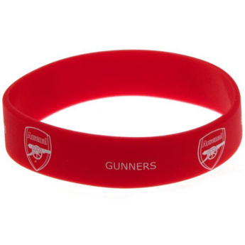 FC Arsenal szilikon karkötő red gunners