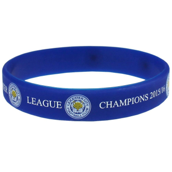 Leicester City szilikon karkötő Wristband Champions