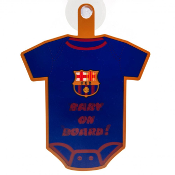 FC Barcelona mini autós body Baby On Board Sign