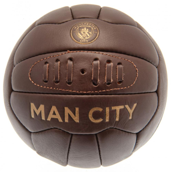 Manchester City futball labda Retro Heritage Football - size 5