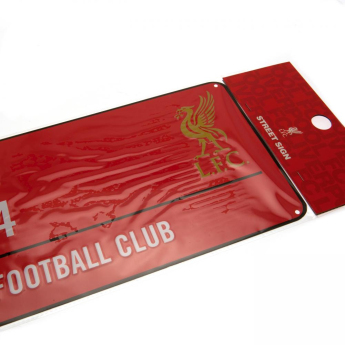 FC Liverpool fali tábla Street Sign RD