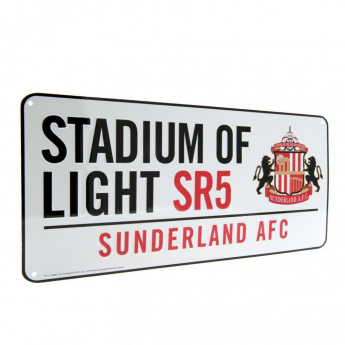 Sunderland fali tábla Street Sign