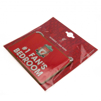 FC Liverpool hálószoba tábla Bedroom Sign No1 Fan