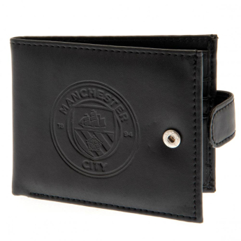 Manchester City bőr pénztárca Anti Fraud Wallet