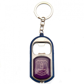 FC Everton kulcstartó üveg nyitóval Key Ring Torch Bottle Opener