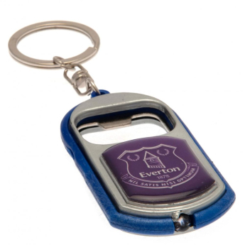 FC Everton kulcstartó üveg nyitóval Key Ring Torch Bottle Opener