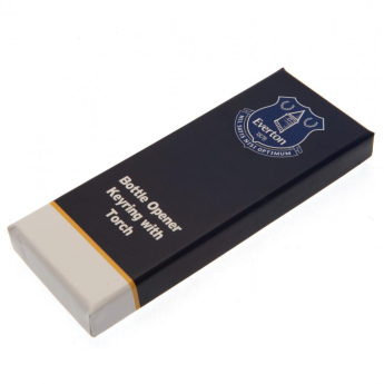 FC Everton kulcstartó üveg nyitóval Key Ring Torch Bottle Opener