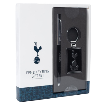Tottenham golyóstoll és kulcstartó executive set black
