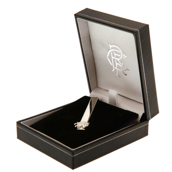 FC Rangers nyakkendő tű Silver Plated Tie Slide