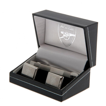 FC Arsenal nyakkendő tű és mandzsettagomb szett Tie Slide & Cufflink Set