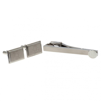 FC Chelsea nyakkendő tű és mandzsettagomb szett Tie Slide & Cufflink Set
