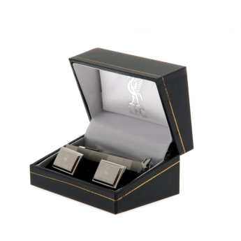 FC Liverpool nyakkendő tű és mandzsettagomb szett Tie Slide & Cufflink Set