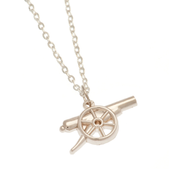 FC Arsenal nyaklánc medállal Silver Plated Pendant & Chain GN