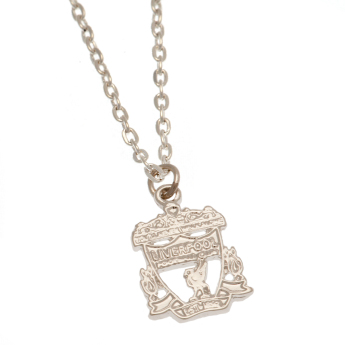 FC Liverpool nyaklánc medállal Silver Plated Pendant & Chain CR