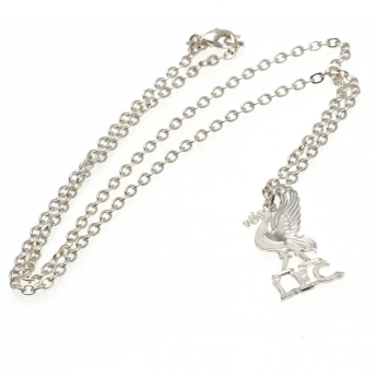 FC Liverpool nyaklánc medállal Silver Plated Pendant & Chain LB