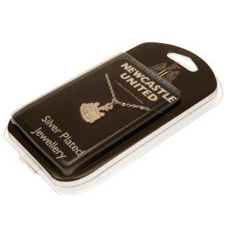 Newcastle United nyaklánc medállal Silver Plated Pendant & Chain