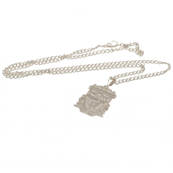 FC Liverpool nyaklánc medállal Silver Plated Pendant & Chain XL