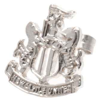 Newcastle United fülbevaló Sterling Silver Stud Earring